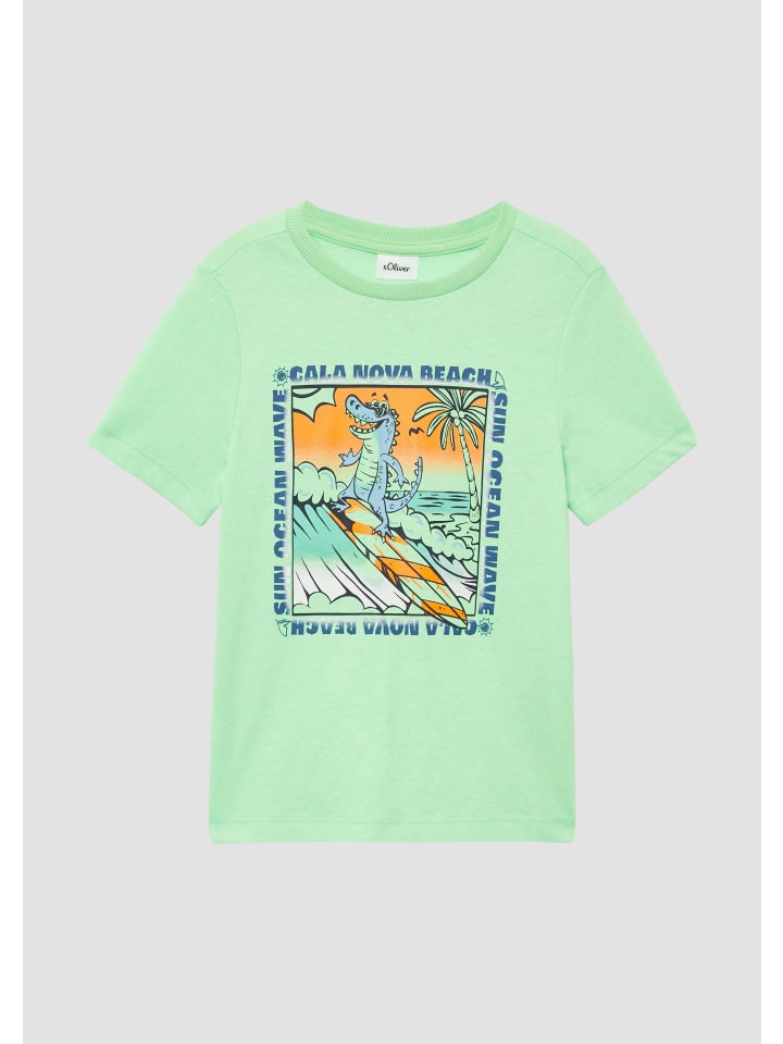 Футболка цвета 0067_светло-зеленый s.Oliver
Футболка цвета 0067_светло-зеленый s.Oliver