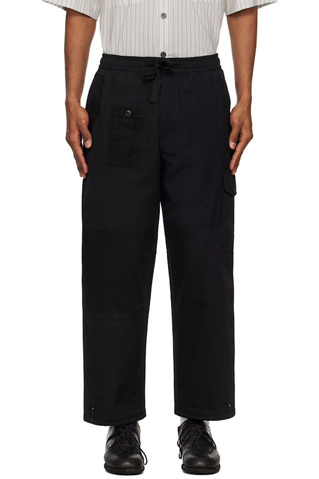 6087 переработанные свободные карго-штаны Maharishi, черный
6087 переработанные свободные карго-штаны Maharishi, черный