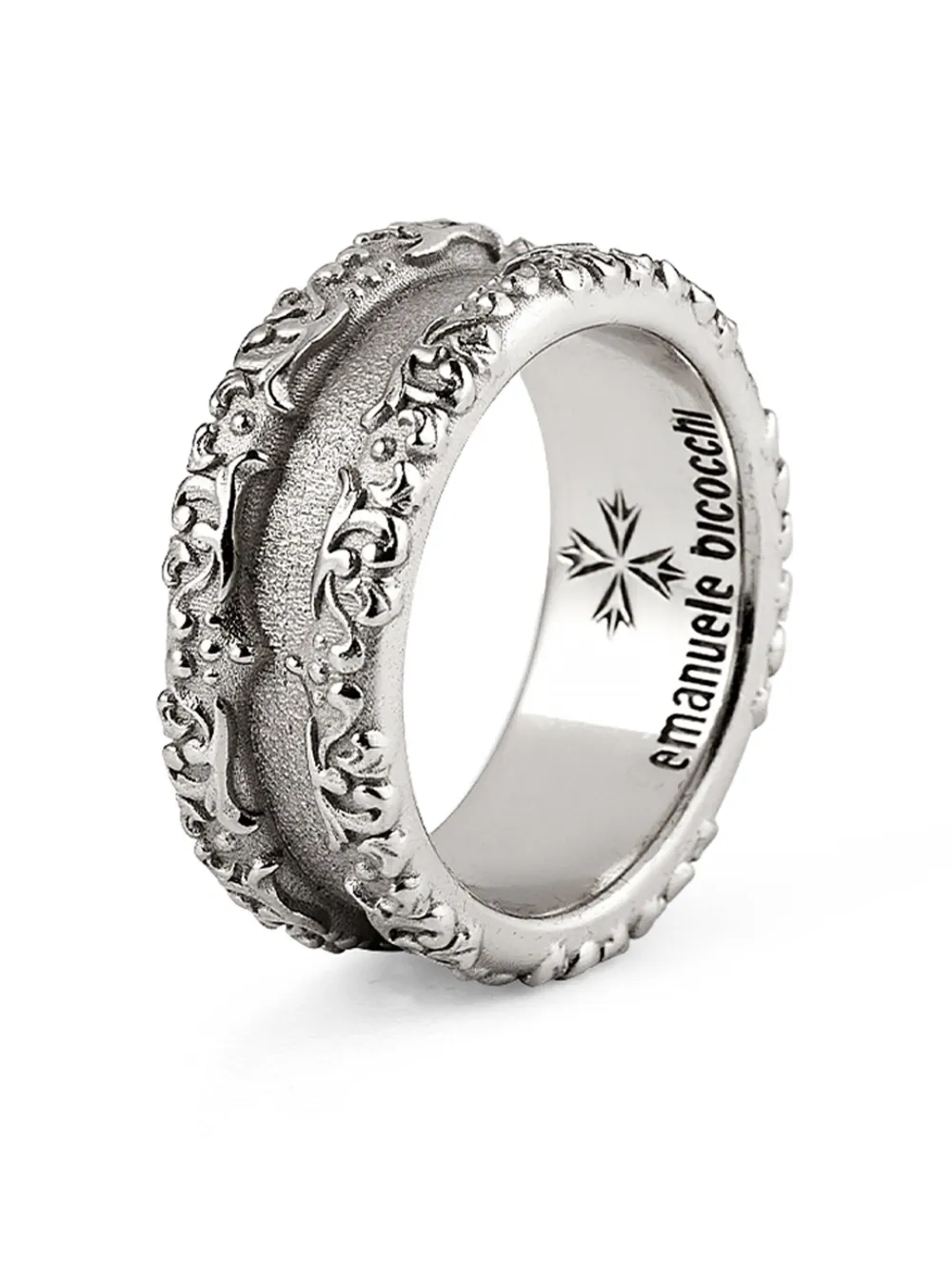 Кольцо Arabesque Emanuele Bicocchi, серебяный
Кольцо Arabesque Emanuele Bicocchi, серебяный