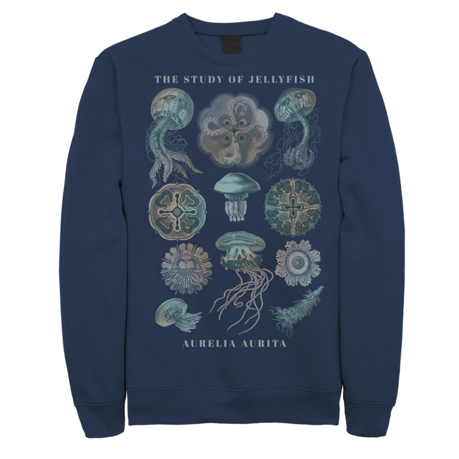 Флисовый свитшот с изображением медуз Unbranded, темно-синий
Флисовый свитшот с изображением медуз Unbranded, темно-синий