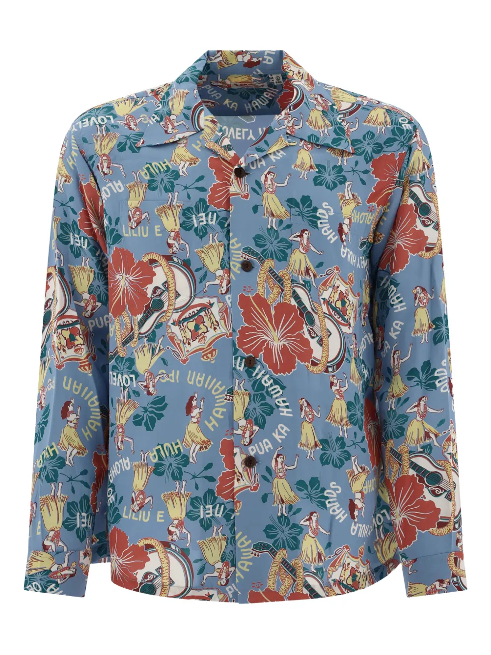 Рубашка с принтом танцора Sun Surf, синий
Рубашка с принтом танцора Sun Surf, синий