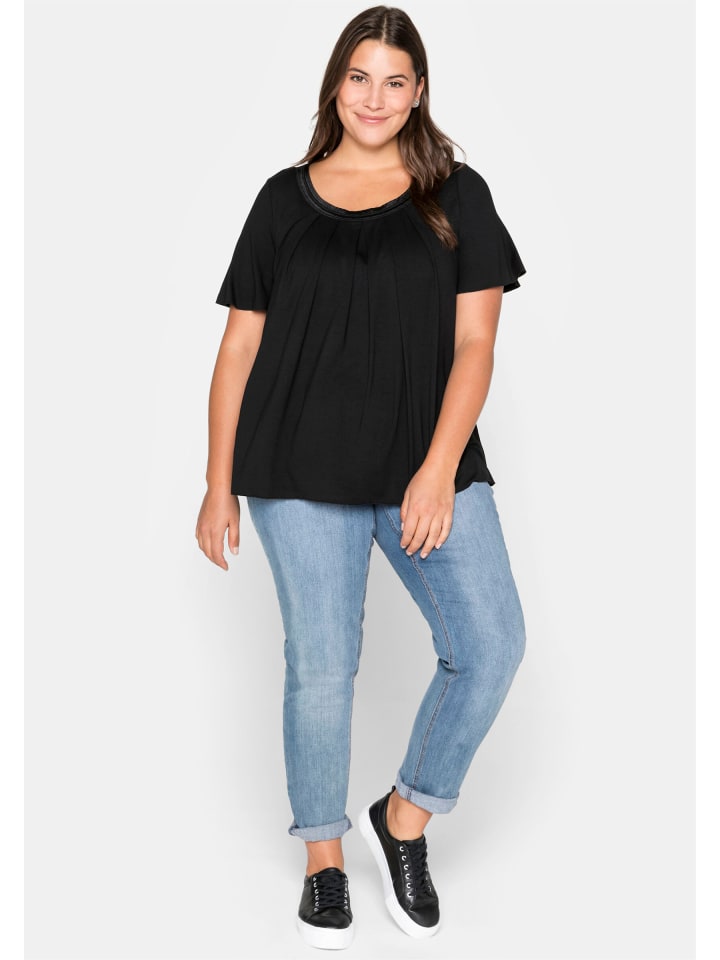 Футболка sheego, черный
Футболка sheego, черный