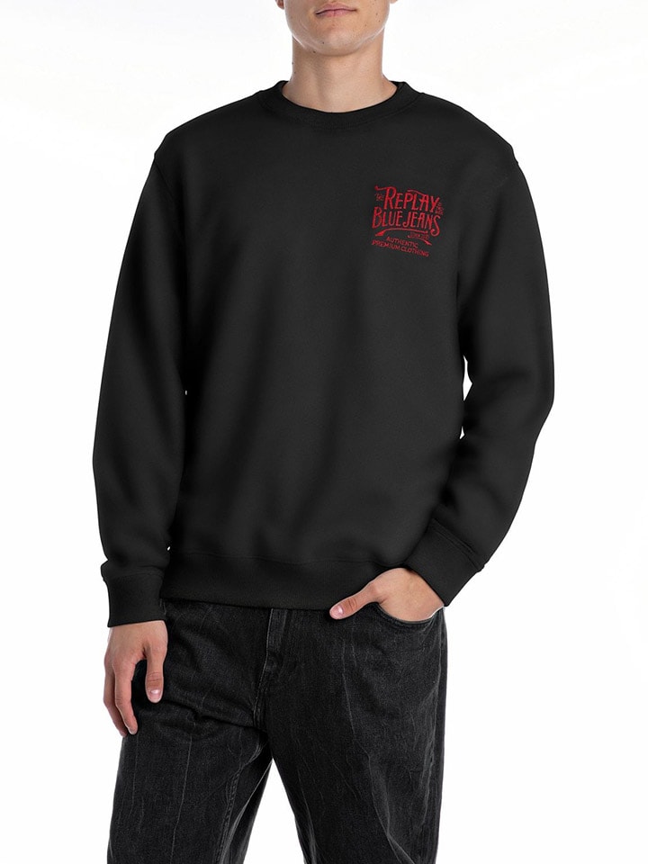 Толстовка черного цвета Replay
Толстовка черного цвета Replay