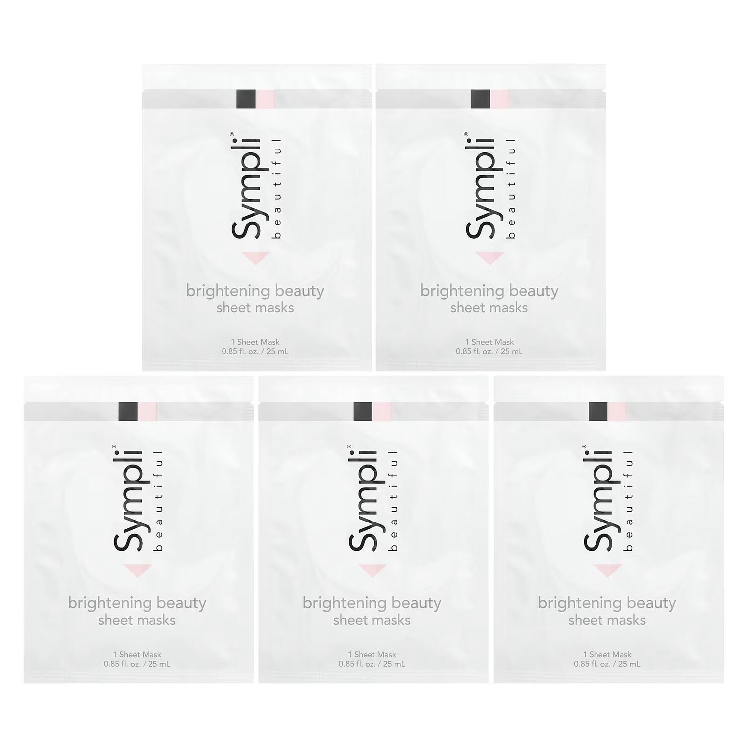 Осветляющая тканевая маска для красоты, 5 тканевых масок, 0,85 унции (25 мл) каждая Sympli Beautiful
Осветляющая тканевая маска для красоты, 5 тканевых масок, 0,85 унции (25 мл) каждая Sympli Beautiful