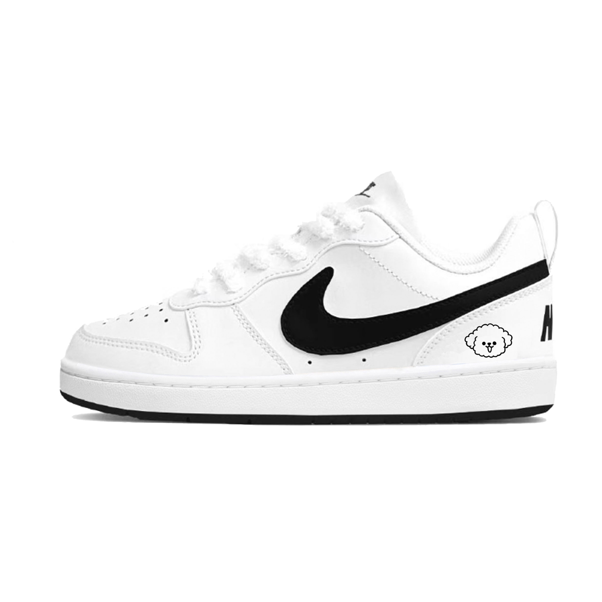 Nike Court borough zai teddy устойчивые к истиранию низкие кроссовки для скейтбординга black white детские
Nike Court borough zai teddy устойчивые к истиранию низкие кроссовки для скейтбординга black white детские