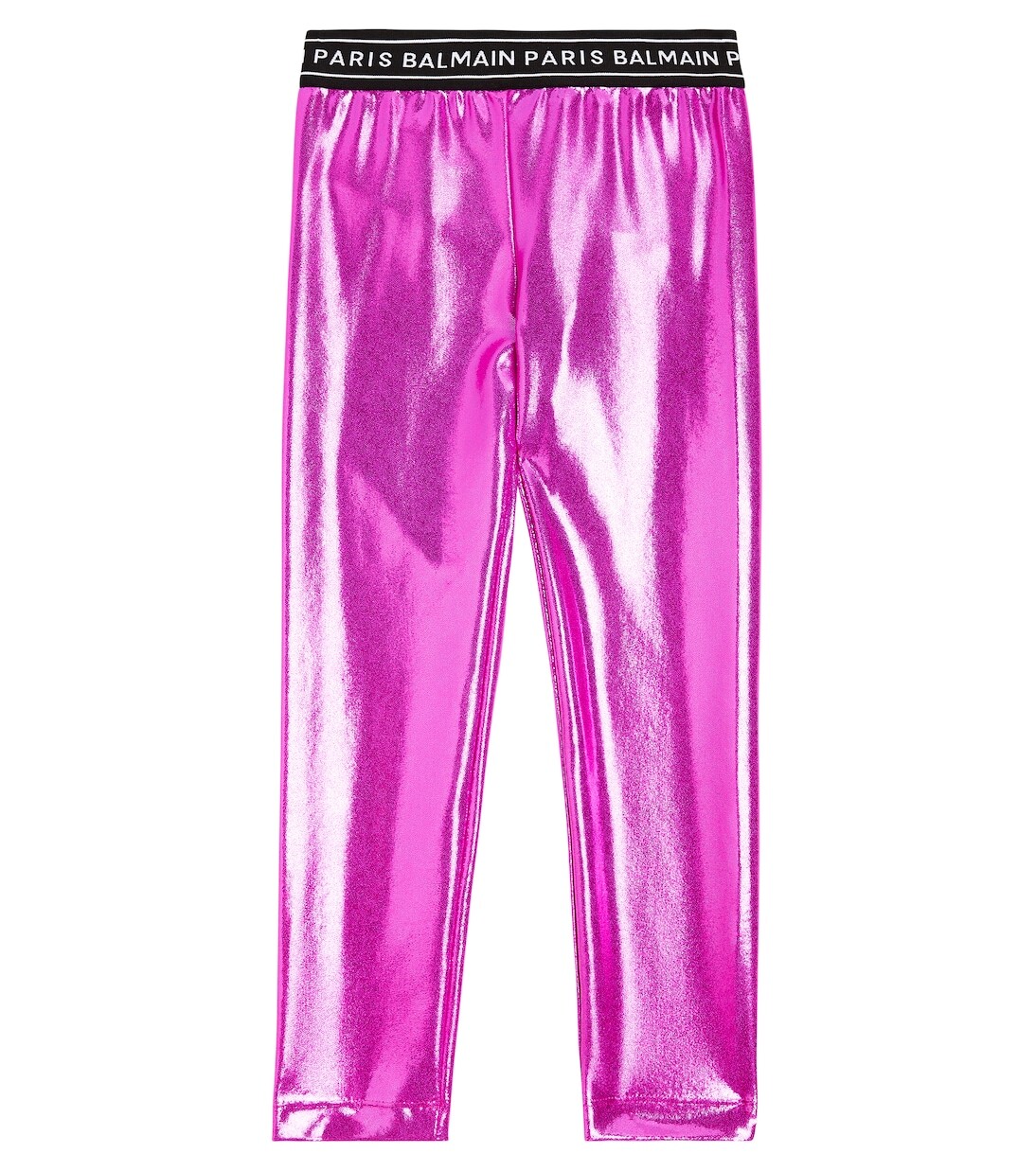 Леггинсы с металлизированным логотипом Balmain Kids, фиолетовый
Леггинсы с металлизированным логотипом Balmain Kids, фиолетовый