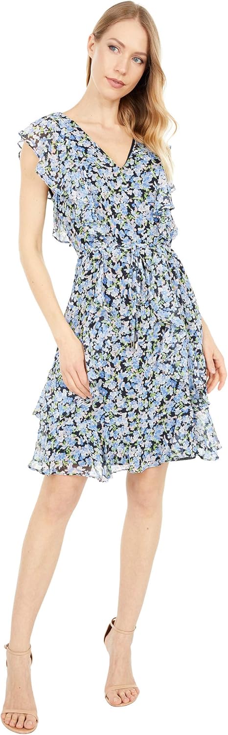 Платье Tommy Hilfiger из шифона с цветочным принтом, облегающее и расклешенное, Sky Captain/Blue
Платье Tommy Hilfiger из шифона с цветочным принтом, облегающее и расклешенное, Sky Captain/Blue