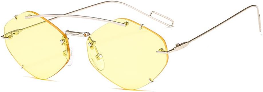 Женские солнцезащитные очки без оправы Polygon, модные солнцезащитные очки с градиентным переходом, женские очки в стиле «конфетные очки» с защитой от УФ-излучения UV400 TKKTLLT, C6 Silver-yellow
Женские солнцезащитные очки без оправы Polygon, модные солнцезащитные очки с градиентным переходом, женские очки в стиле «конфетные очки» с защитой от УФ-излучения UV400 TKKTLLT, C6 Silver-yellow