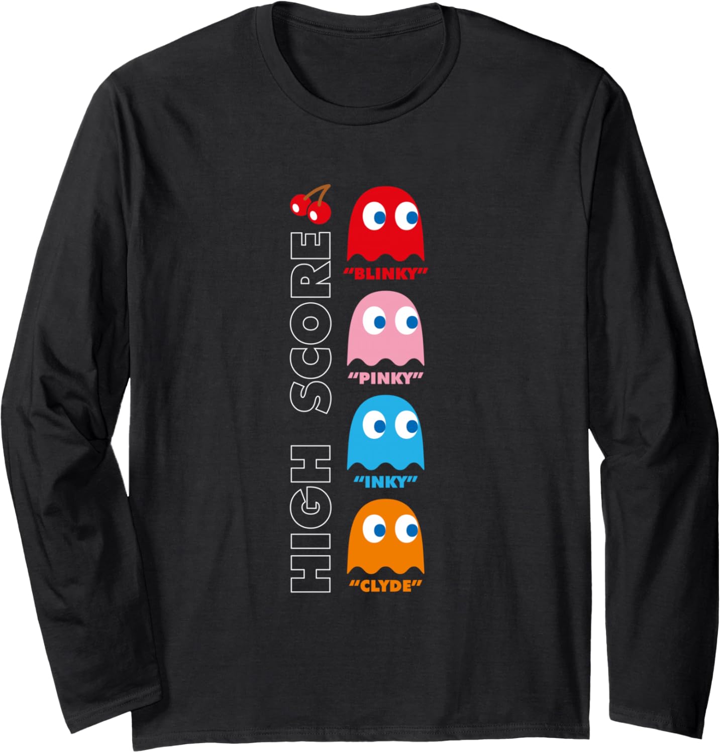 Футболка с длинными рукавами Pacman, черная Bandai Namco Entertainment Inc.
Футболка с длинными рукавами Pacman, черная Bandai Namco Entertainment Inc.