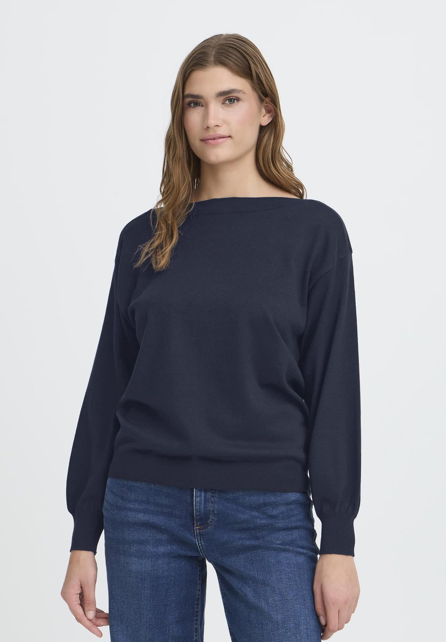 Джемпер ICHI BOAT NECK, Total Eclipse/Dark Blue
Джемпер ICHI BOAT NECK, Total Eclipse/Dark Blue