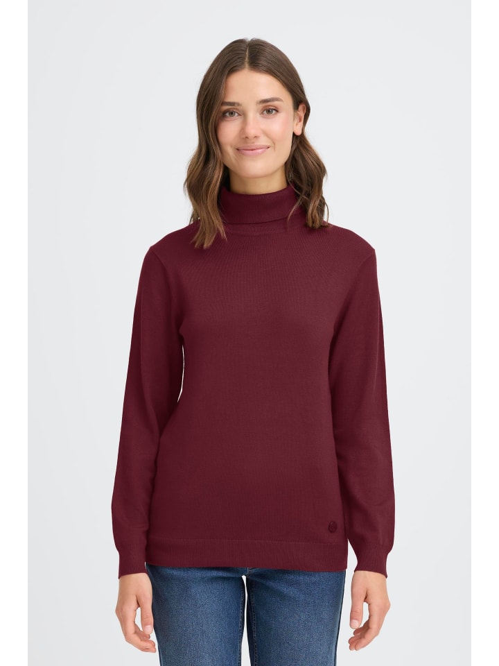 Oxmo Свитер с высоким воротником OXAida красного цвета
Oxmo Свитер с высоким воротником OXAida красного цвета