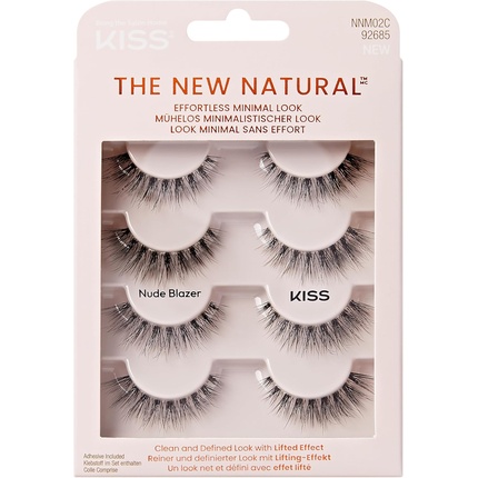 Натуральные накладные ресницы The New Natural False Eyelashes Full Strip Lash 02 - Pack of 4 Pairs
Натуральные накладные ресницы The New Natural False Eyelashes Full Strip Lash 02 - Pack of 4 Pairs