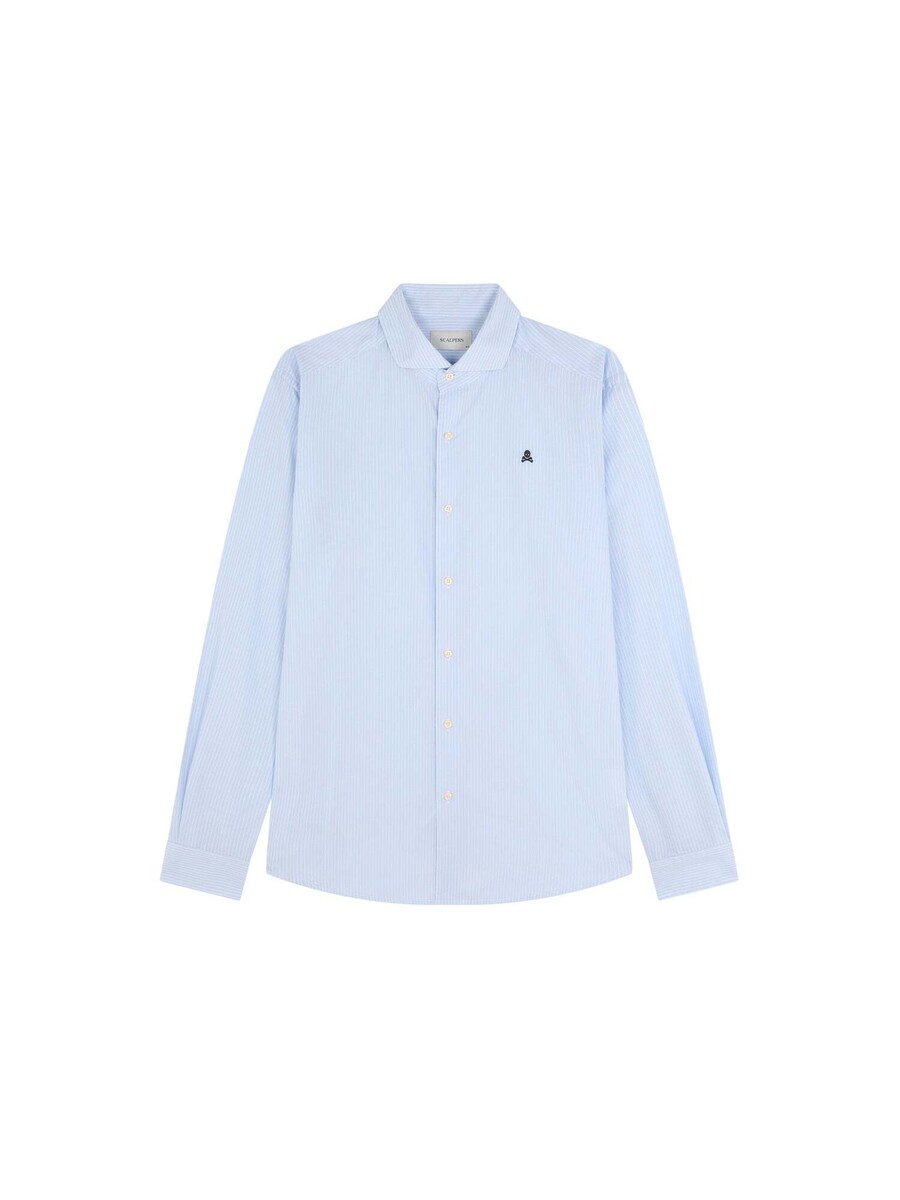 Рубашка на пуговицах классического кроя Scalpers Elisee, темно-синий/светло-синий
Рубашка на пуговицах классического кроя Scalpers Elisee, темно-синий/светло-синий