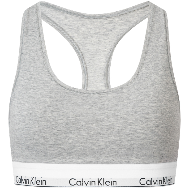 Бралетт с логотипом Racerback Calvin Klein, серый
Бралетт с логотипом Racerback Calvin Klein, серый