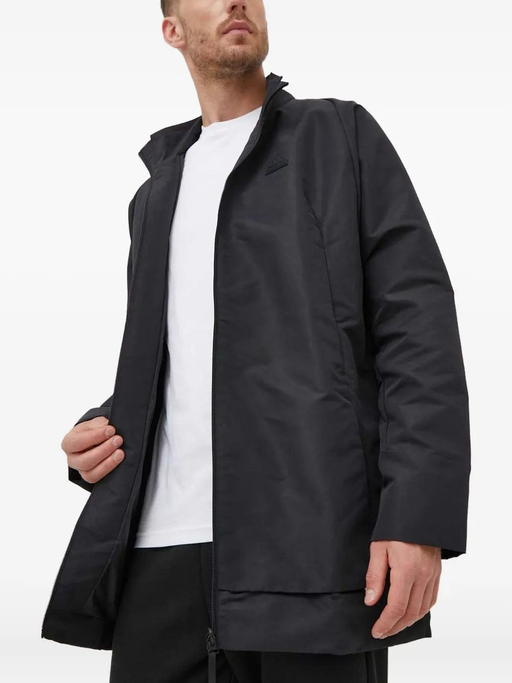 Куртка на молнии с логотипом Adidas, черный
Куртка на молнии с логотипом Adidas, черный