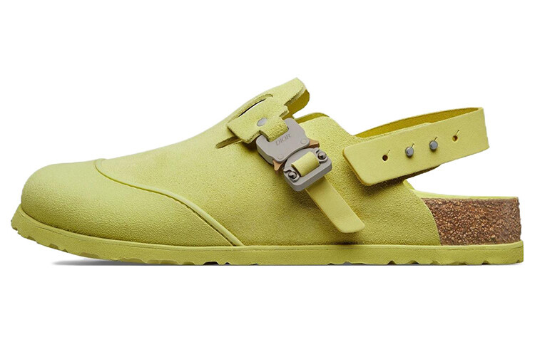 Туфли-мулы Tokio из телячьей кожи пастельного желтого цвета от Birkenstock Dior
Туфли-мулы Tokio из телячьей кожи пастельного желтого цвета от Birkenstock Dior