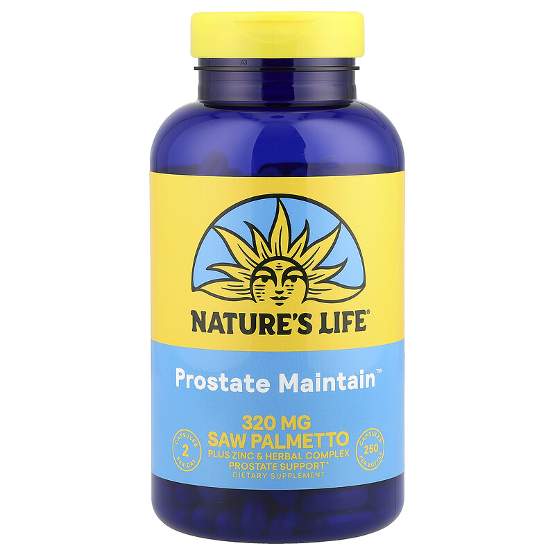 Nature's Life, Prostate Maintain , 250 капсул
Nature's Life, Prostate Maintain , 250 капсул