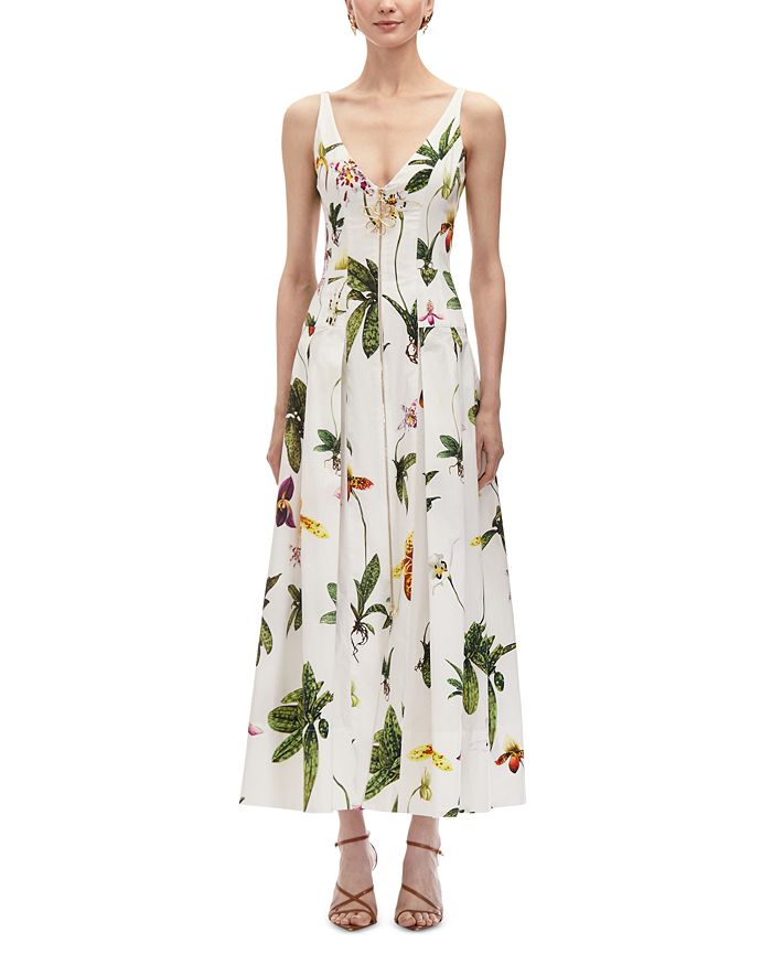 Платье с молнией спереди «Орхидея» Oscar de la Renta, мультиколор
Платье с молнией спереди «Орхидея» Oscar de la Renta, мультиколор