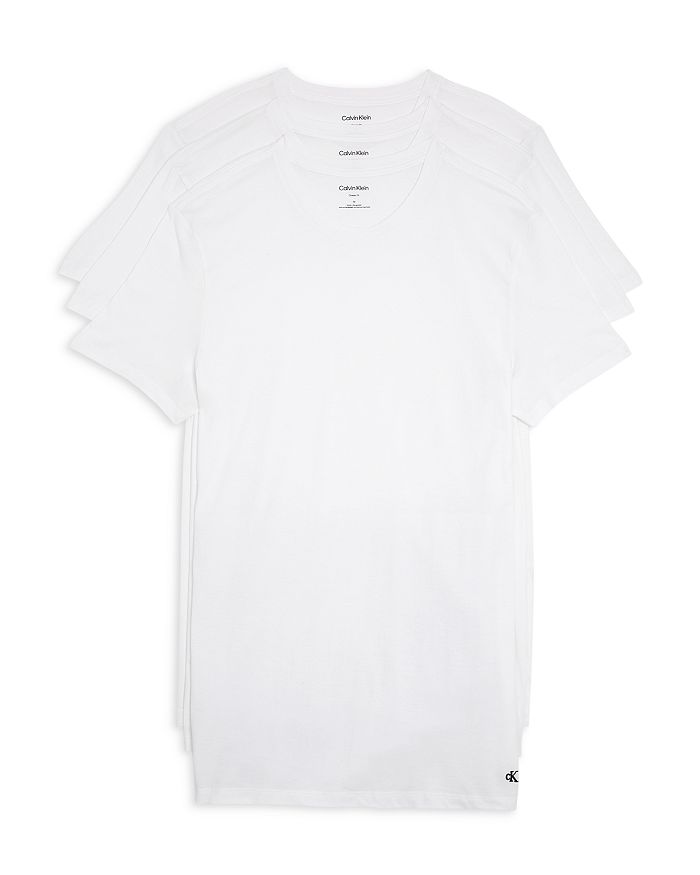 Классические футболки с круглым вырезом, набор из 3 штук Calvin Klein, белый
Классические футболки с круглым вырезом, набор из 3 штук Calvin Klein, белый