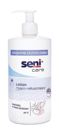 Деликатный очищающий и увлажняющий гель, 500 мл Seni Care
Деликатный очищающий и увлажняющий гель, 500 мл Seni Care