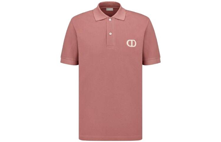 Рубашка поло мужская розовая Dior, светло-розовый 
Рубашка поло мужская розовая Dior, светло-розовый