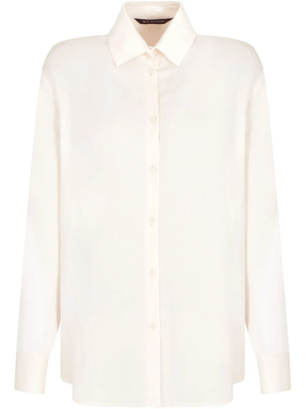 Рубашка с косым воротником Armani Exchange, белый
Рубашка с косым воротником Armani Exchange, белый