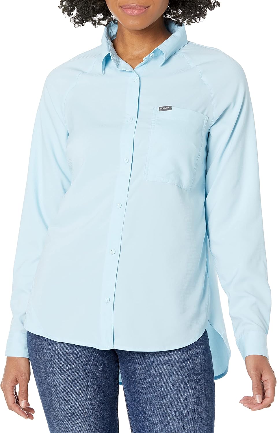 Женская рубашка Columbia Anytime Lite с длинным рукавом, Spring Blue
Женская рубашка Columbia Anytime Lite с длинным рукавом, Spring Blue