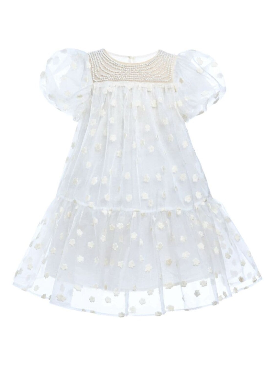 Тюлевое платье, украшенное жемчугом Tulleen, белый
Тюлевое платье, украшенное жемчугом Tulleen, белый