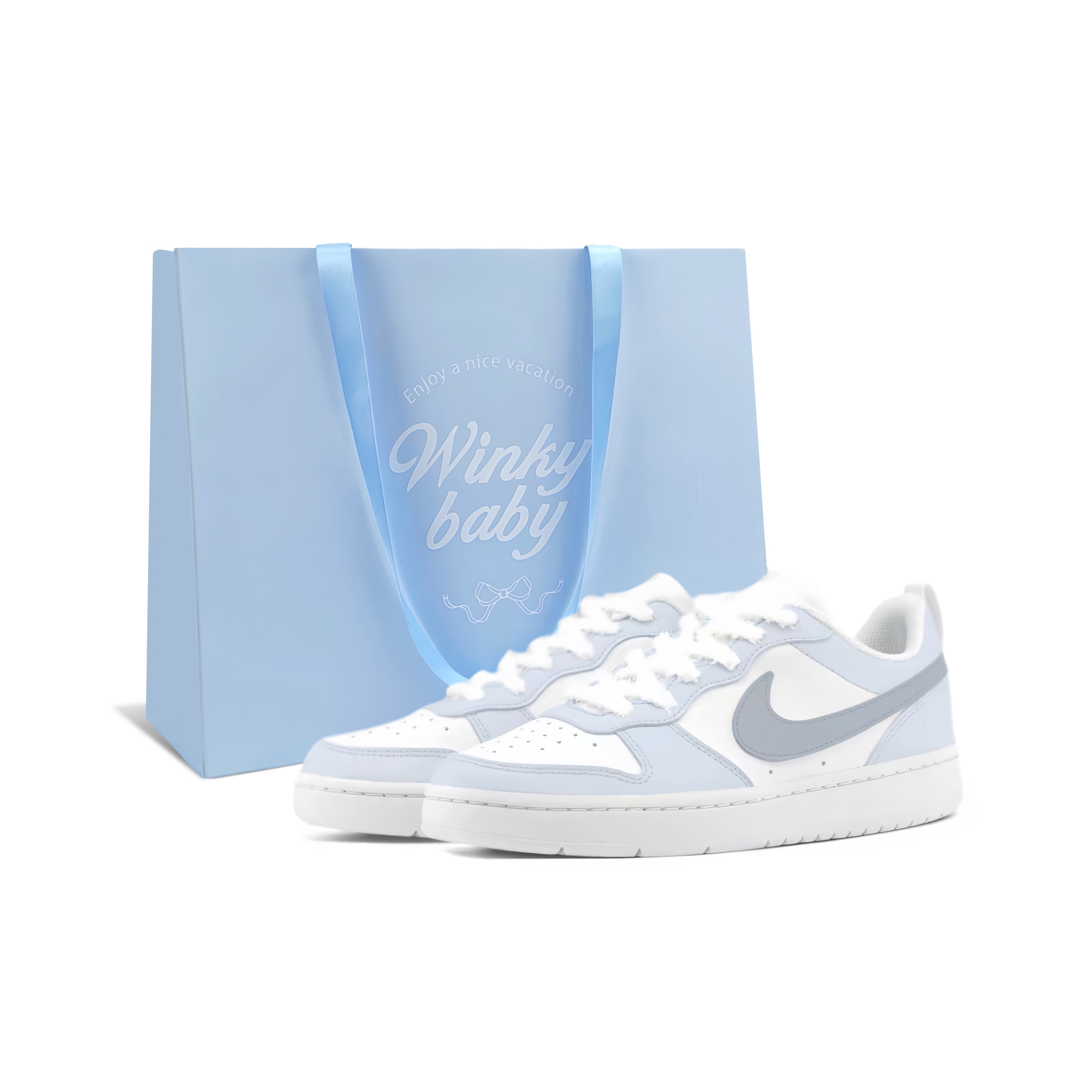 Детские скейтерские кроссовки Court Borough для младших школьников Nike, белый/синий
Детские скейтерские кроссовки Court Borough для младших школьников Nike, белый/синий