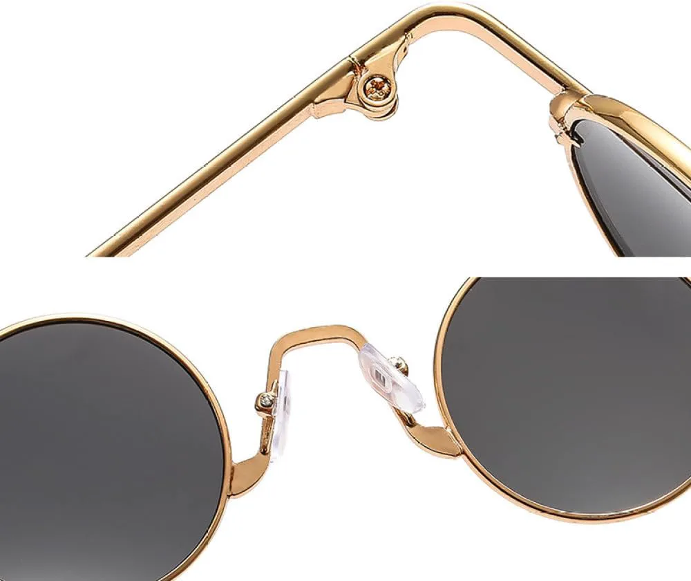 Винтажные круглые солнцезащитные очки 2027 года для женщин и мужчин, ретро-очки с зеркальными линзами, женская металлическая оправа, модные, конфетного цвета MTZJH, 6
Винтажные круглые солнцезащитные очки 2027 года для женщин и мужчин, ретро-очки с зеркальными линзами, женская металлическая оправа, модные, конфетного цвета MTZJH, 6