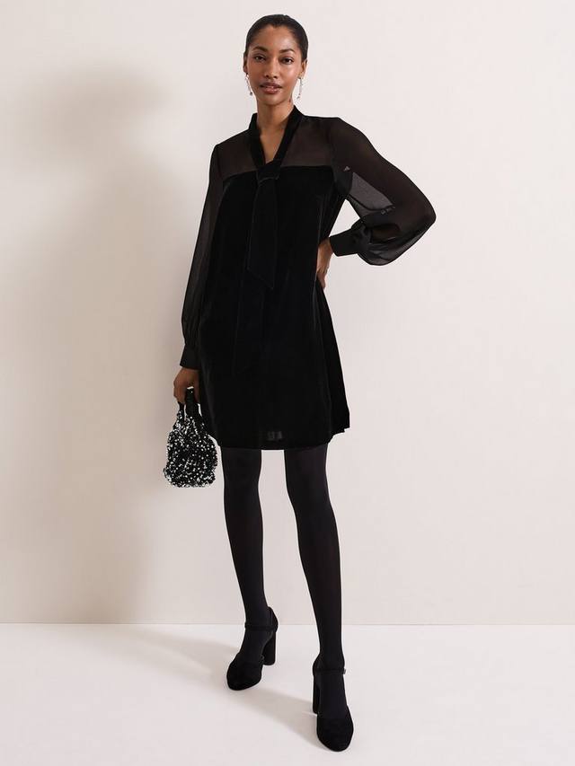Бархатное платье-туника серафина Phase Eight, черный
Бархатное платье-туника серафина Phase Eight, черный