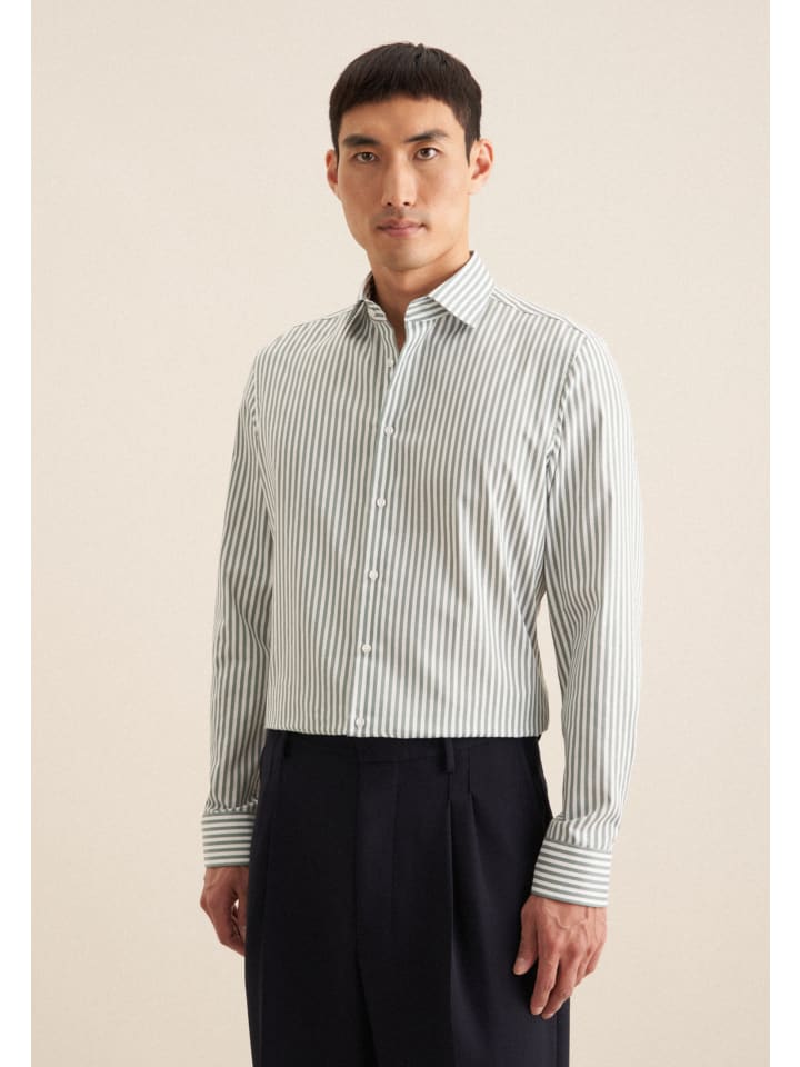 Рубашка Seidensticker, зеленый
Рубашка Seidensticker, зеленый