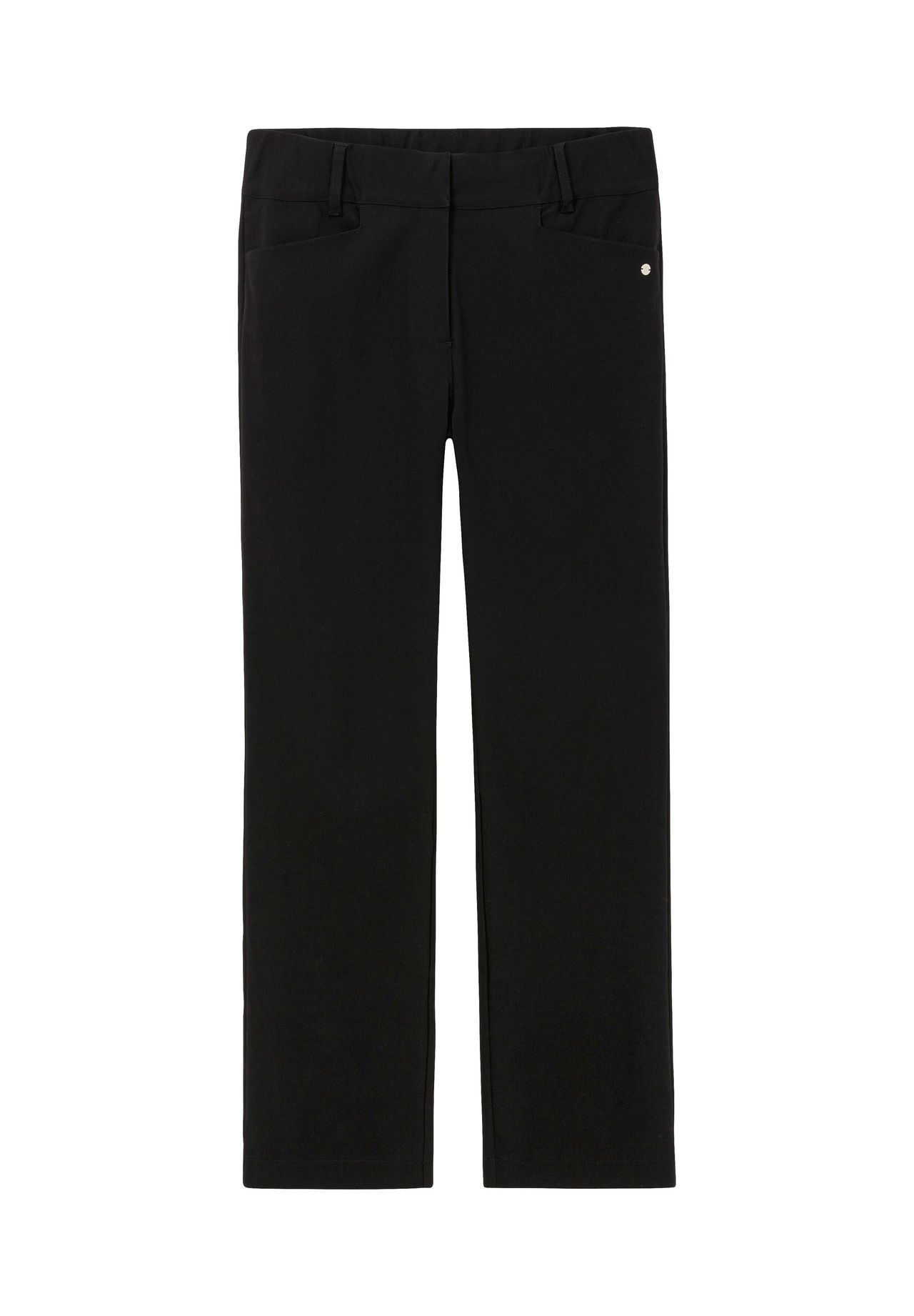 Curve Идеальные брюки с моделирующей вставкой в области живота Sheego, черный
Curve Идеальные брюки с моделирующей вставкой в области живота Sheego, черный