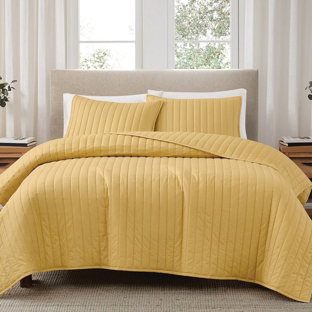 Комплект одеял из цельного хлопка и перкаля Brooklyn Loom с накладками, цвет Mustard
Комплект одеял из цельного хлопка и перкаля Brooklyn Loom с накладками, цвет Mustard