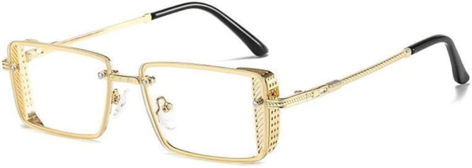 Модные прямоугольные солнцезащитные очки 2027 года для женщин и мужчин, с полой декоративной оправой из сплава, цветными линзами, в стиле панк, с защитой от УФ-излучения UV400 MTZJH, C7
Модные прямоугольные солнцезащитные очки 2027 года для женщин и мужчин, с полой декоративной оправой из сплава, цветными линзами, в стиле панк, с защитой от УФ-излучения UV400 MTZJH, C7