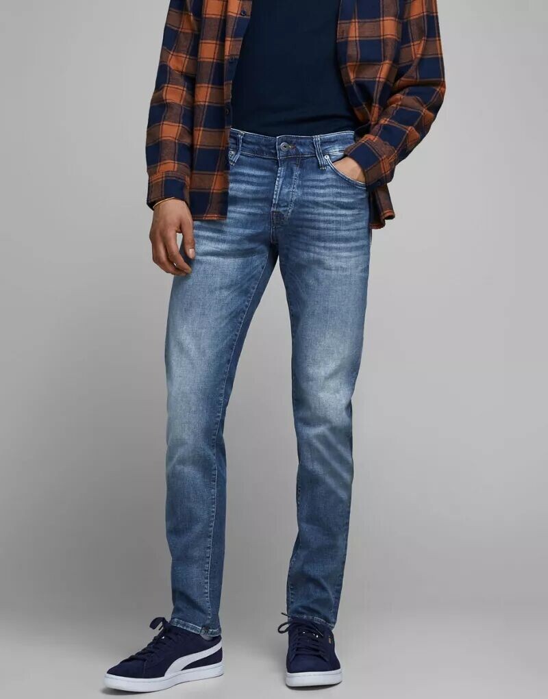 Jack & Jones - Icon - джинсы скинни из выцветшего денима средней стирки
Jack & Jones - Icon - джинсы скинни из выцветшего денима средней стирки