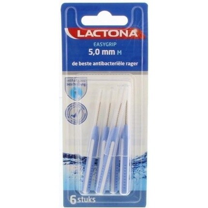 Lactona Щетки Easygrip M 5.0 Mm - Зубная щетка - 6 шт.
Lactona Щетки Easygrip M 5.0 Mm - Зубная щетка - 6 шт.
