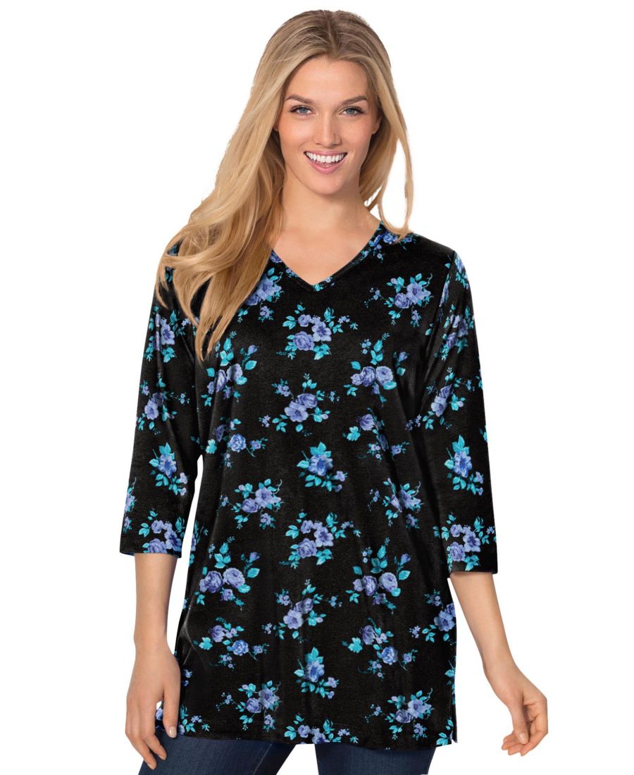 Туника большого размера с принтом, рукавами три четверти и V-образным вырезом Woman Within, Blue rose ditsy bouquet, Синий, Туника большого размера с принтом, рукавами три четверти и V-образным вырезом Woman Within, Blue rose ditsy bouquet
Туника большого размера с принтом, рукавами три четверти и V-образным вырезом Woman Within, Blue rose ditsy bouquet, Синий, Туника большого размера с принтом, рукавами три четверти и V-образным вырезом Woman Within, Blue rose ditsy bouquet