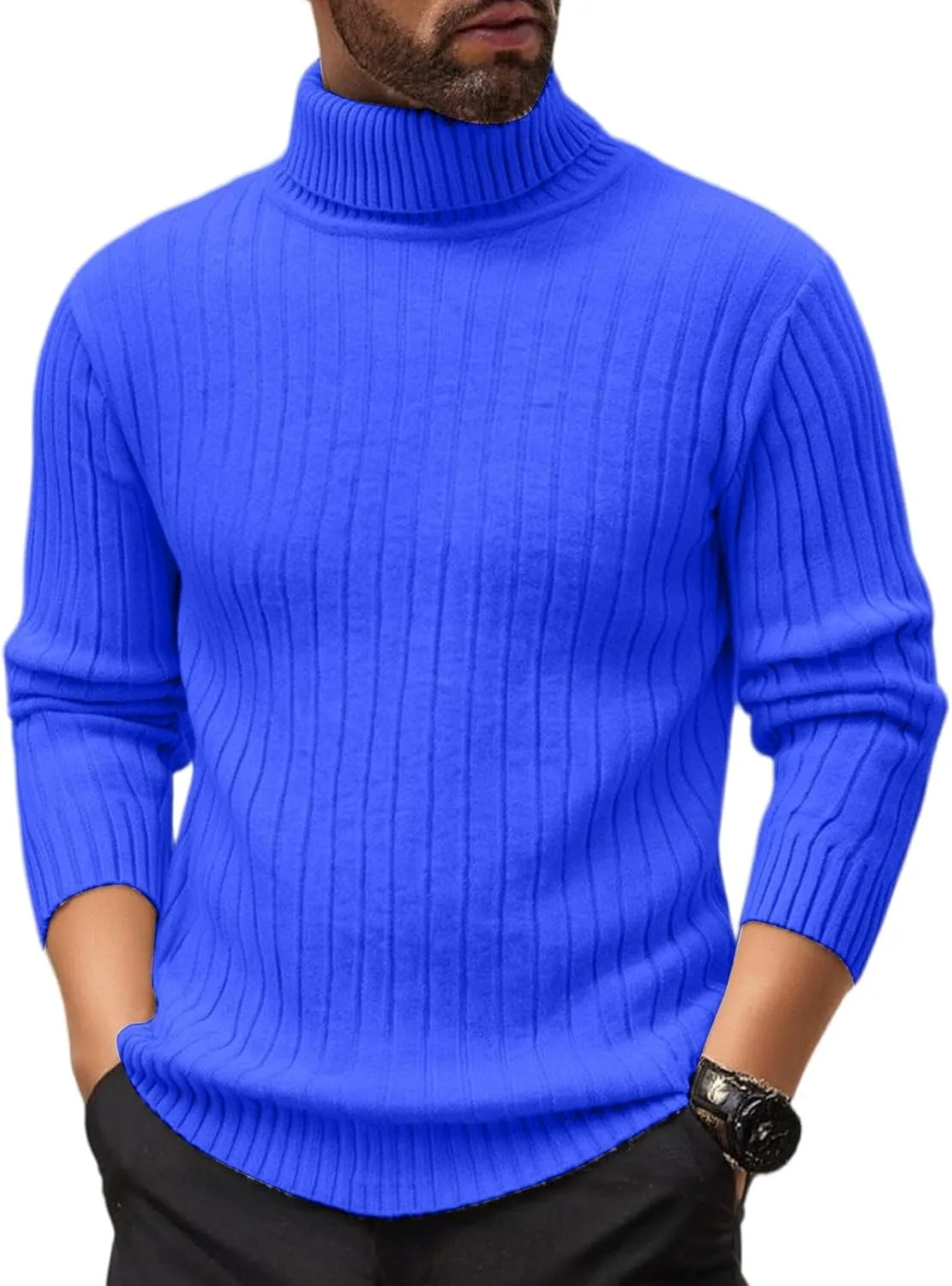 DuDubaby Oversized свитер мужской, Solid Color, Turtleneck, Ribbed Knit
DuDubaby Oversized свитер мужской, Solid Color, Turtleneck, Ribbed Knit