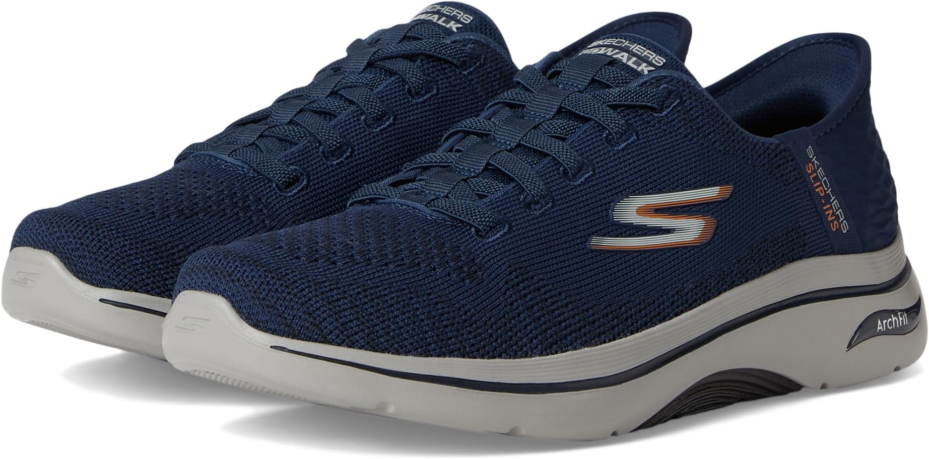 Кроссовки SKECHERS Performance Go Walk Arch Fit 2.0 - Grand Hands Free Slip-Ins, цвет Navy/Orange
Кроссовки SKECHERS Performance Go Walk Arch Fit 2.0 - Grand Hands Free Slip-Ins, цвет Navy/Orange