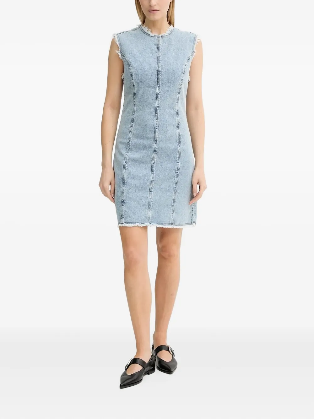 Джинсовое платье мини GZdea с бахромой Gestuz, синий
Джинсовое платье мини GZdea с бахромой Gestuz, синий