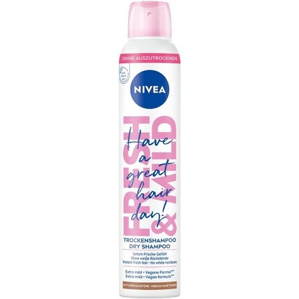 Сухой шампунь Fresh Revive средних тонов 200мл, Nivea
Сухой шампунь Fresh Revive средних тонов 200мл, Nivea