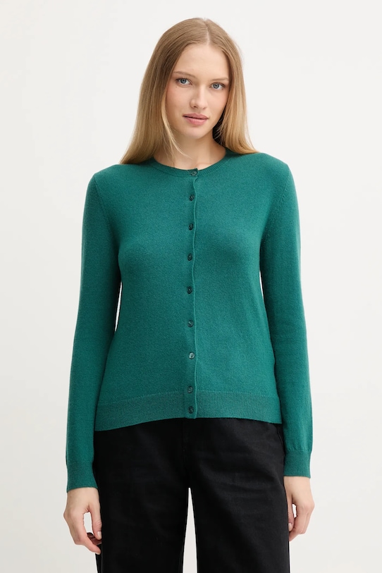 Шерстяной кардиган United Colors Of Benetton, бирюзовый
Шерстяной кардиган United Colors Of Benetton, бирюзовый