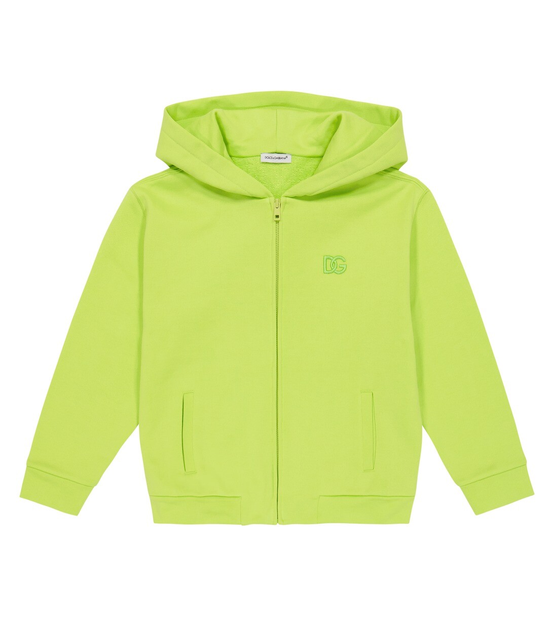 Худи на молнии из хлопка с логотипом Dolce&Gabbana, зеленый
Худи на молнии из хлопка с логотипом Dolce&Gabbana, зеленый