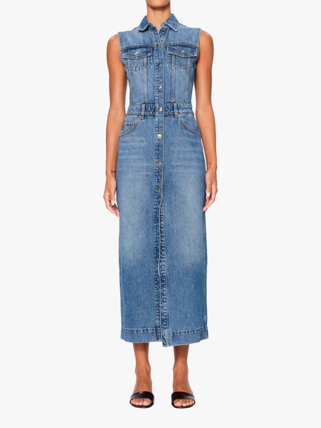 Джинсовое миди-платье vika без рукавов DL1961, синий
Джинсовое миди-платье vika без рукавов DL1961, синий