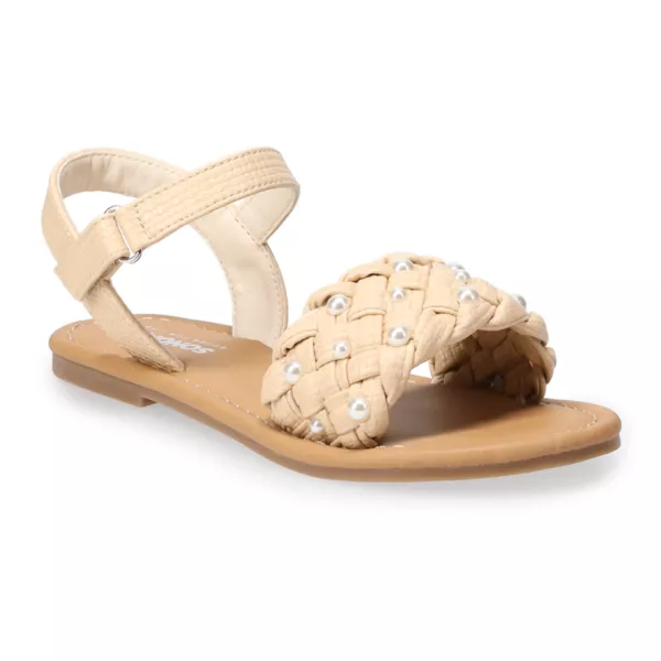 Сандалии Marjorie с регулируемыми ремешками для девочек маленьких и больших размеров с имитацией жемчуга Sonoma Goods For Life, бежевый
Сандалии Marjorie с регулируемыми ремешками для девочек маленьких и больших размеров с имитацией жемчуга Sonoma Goods For Life, бежевый