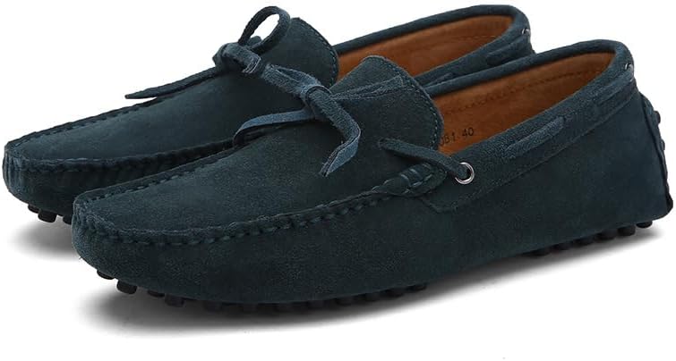 Мужские лоферы-мокасины WAOLSU из замши с кожей, удобные повседневные туфли и прогулок, темно-зеленый
Мужские лоферы-мокасины WAOLSU из замши с кожей, удобные повседневные туфли и прогулок, темно-зеленый