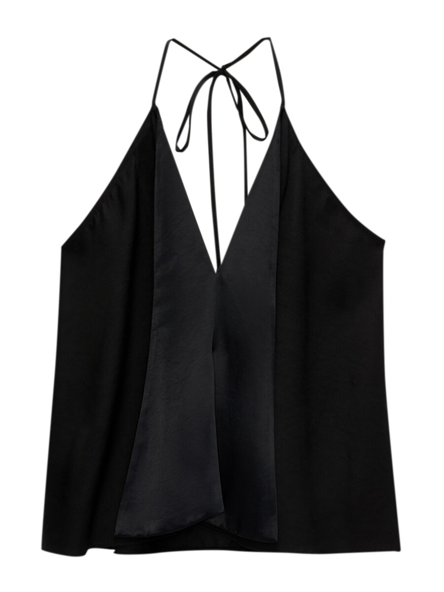 Топ Pull&Bear, черный
Топ Pull&Bear, черный