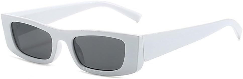 Ретро маленькие прямоугольные солнцезащитные очки-гелевые очка для женщин с градиентным переходом цвета, защита от УФ-излучения UV400, модные сине-желтые солнцезащитные очки SKFGNX, White Grey
Ретро маленькие прямоугольные солнцезащитные очки-гелевые очка для женщин с градиентным переходом цвета, защита от УФ-излучения UV400, модные сине-желтые солнцезащитные очки SKFGNX, White Grey