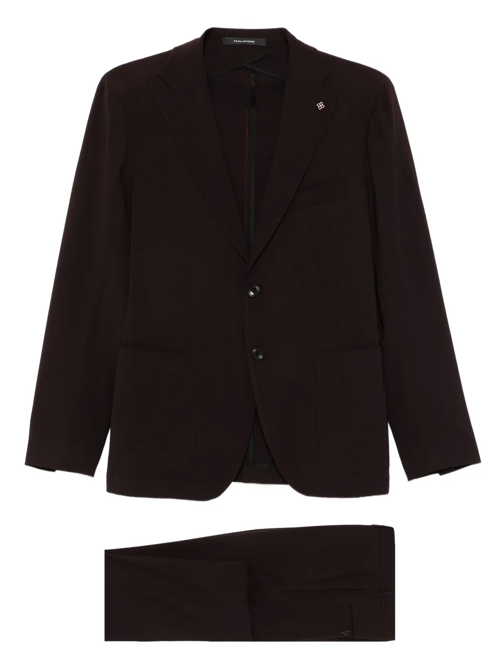 Однобортный костюм Tagliatore, красный
Однобортный костюм Tagliatore, красный